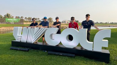 Image for news article: Inside the ropes: Work at major championships all part of busy year for golf students