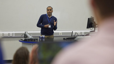 Image for news article: Myerscough lecturer presents latest agricultural research on international stage