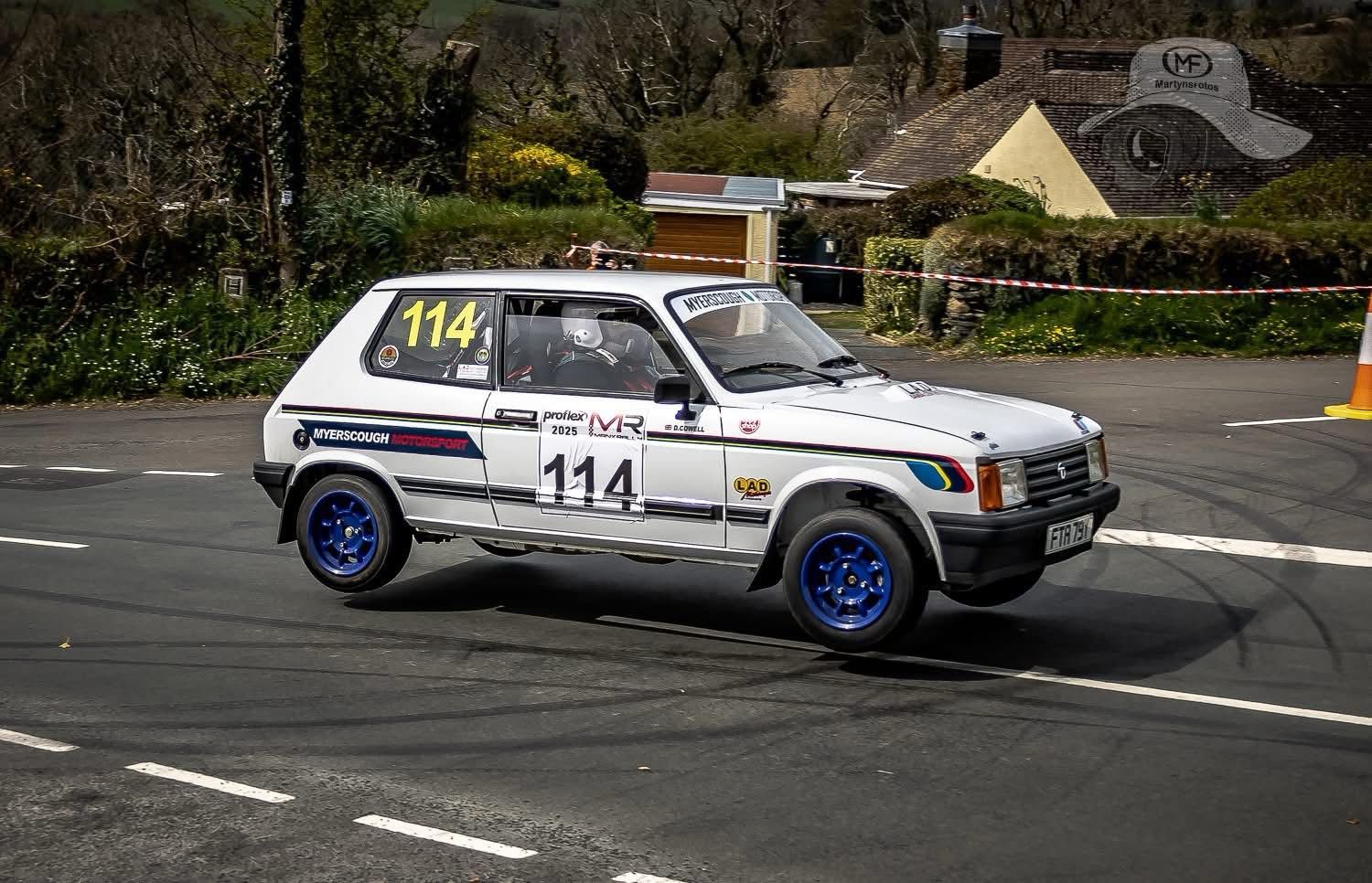 Myerscough motorsport hits the Manx rally