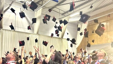 Image for news article: GRADUATION 2026: Myerscough celebrates student success as new Honorary Fellowship awarded