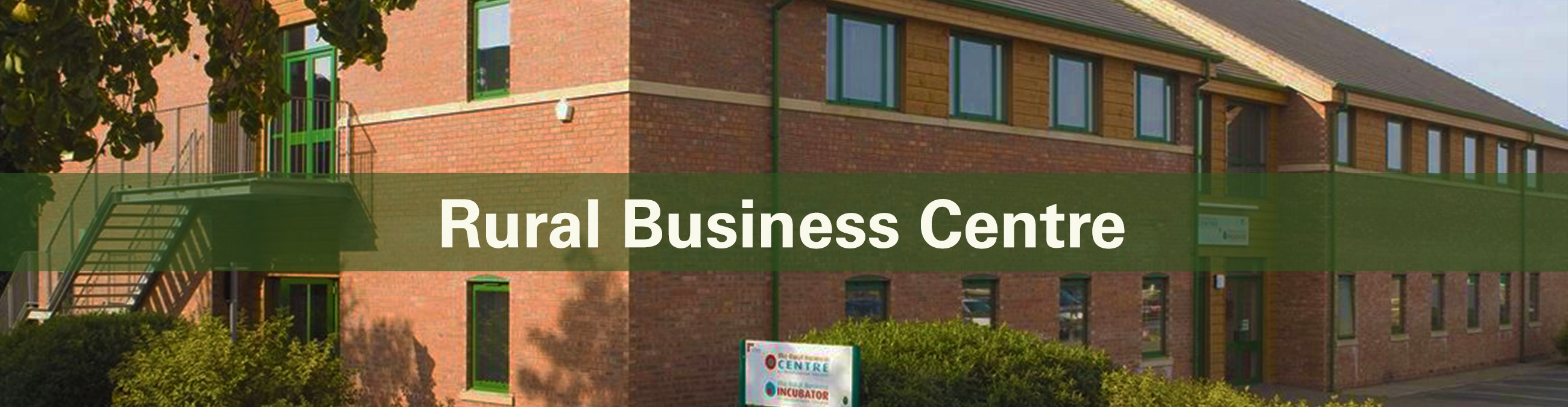 Commercial Services Hero Rural Business Centre Banner Template