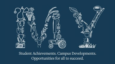 Image for news article: Celebrating success at Myerscough College