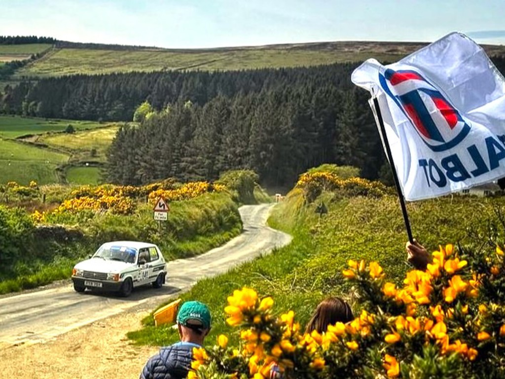 Myerscough motorsport hits top gear at the Manx rally